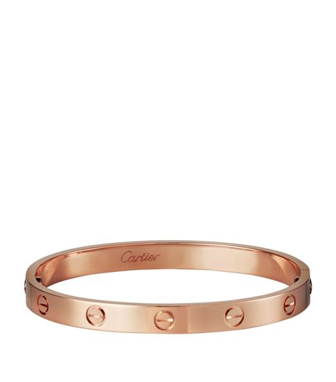 cartier bracelet rose gold|cartier men's bracelet rose gold.